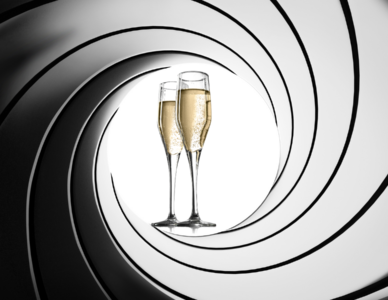 James Bond og Champagne
