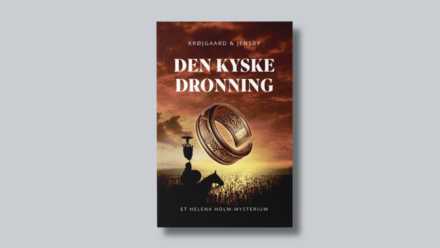Bogen Den kyske dronning skrevet af Krøjgaard & Jensby