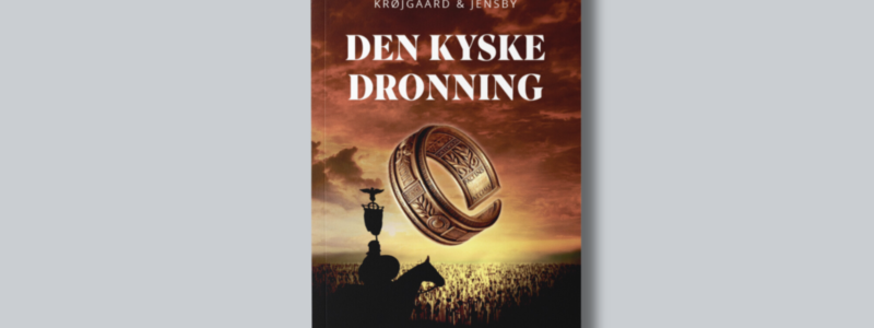 Bogen Den kyske dronning skrevet af Krøjgaard & Jensby