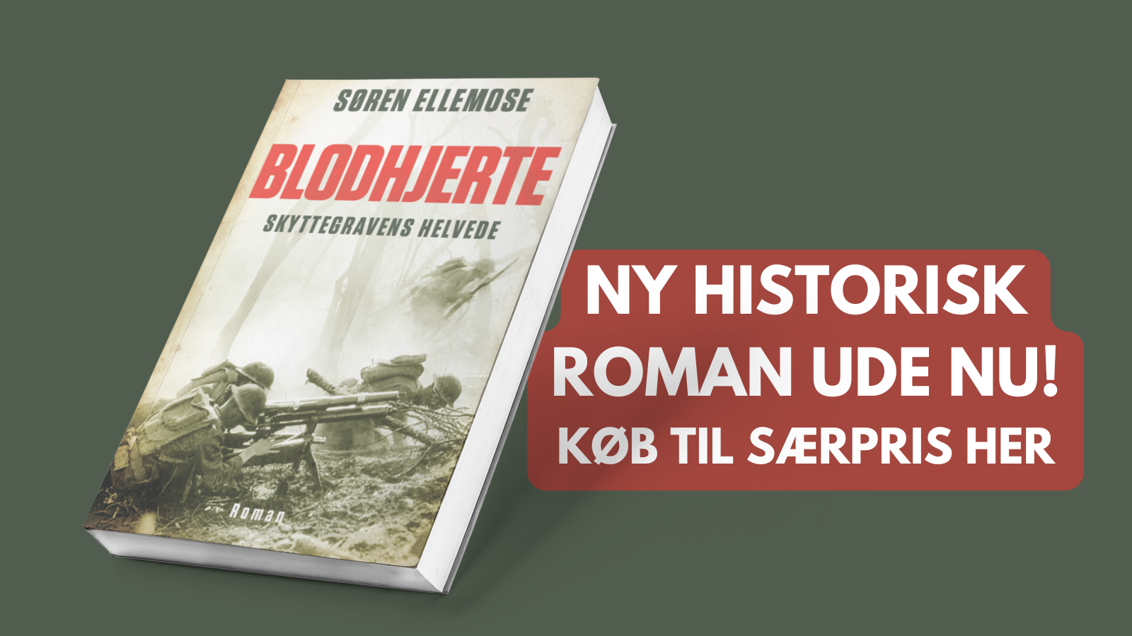 Bogen Blodhjerte skrevet af Søren Ellemose