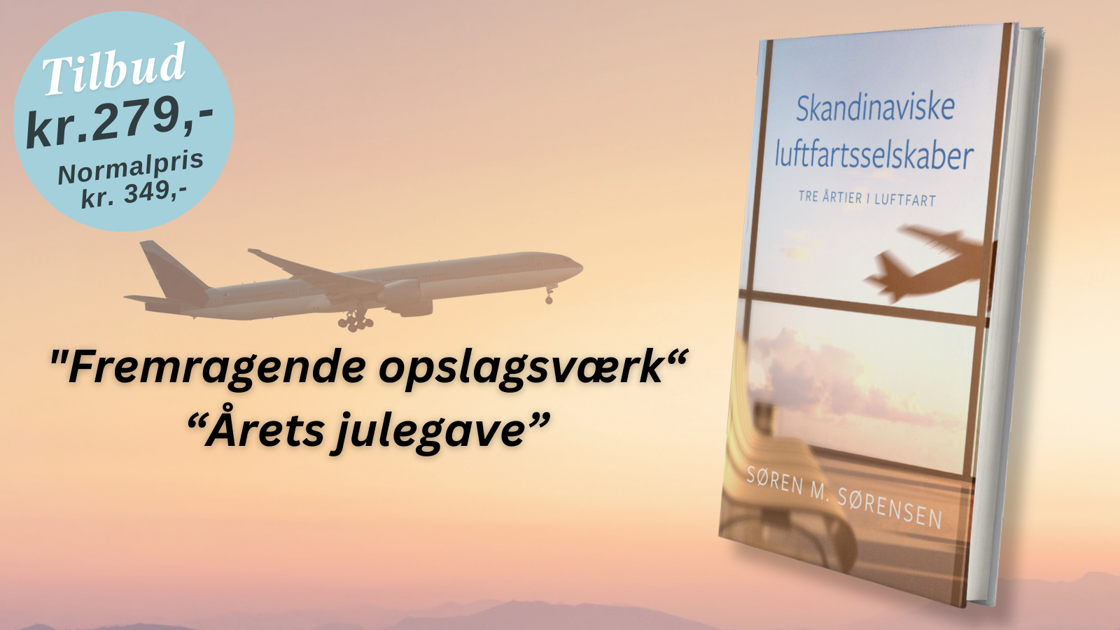 Bogen skandinaviske luftfartsselskaber skrevet af Søren M. Sørensen