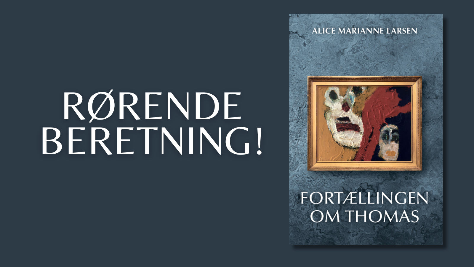 Bogen Fortællingen om Thomas skrevet af Alice Marianne Larsen
